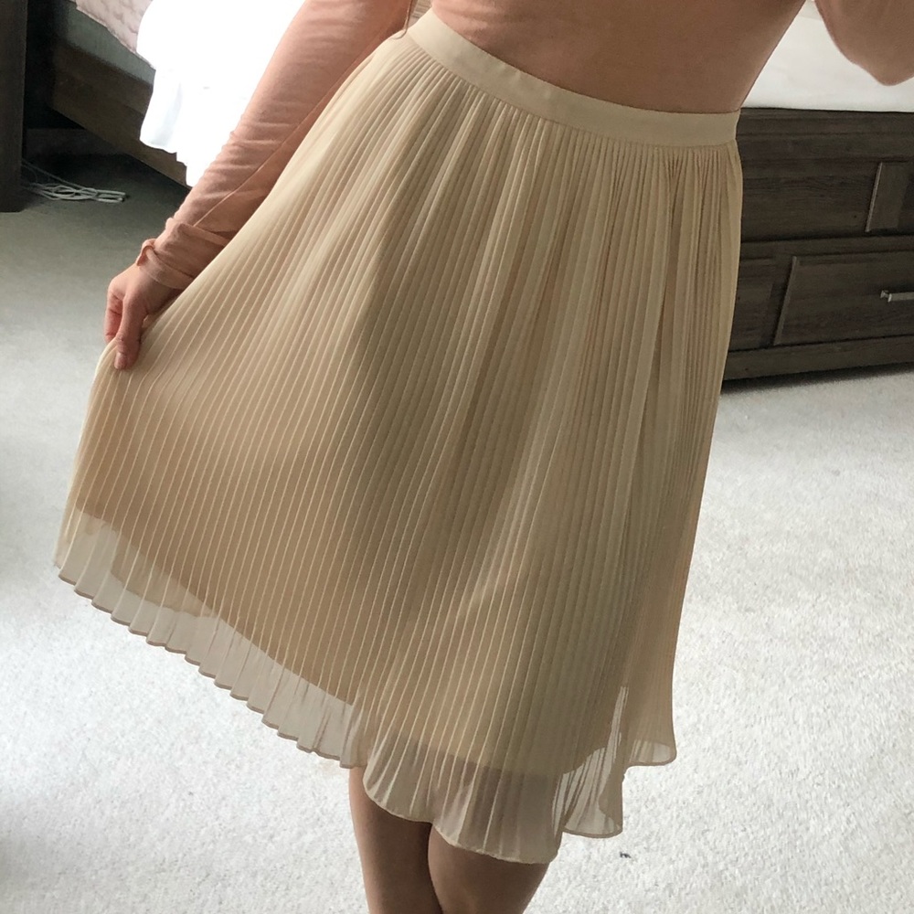 Pleated skirt